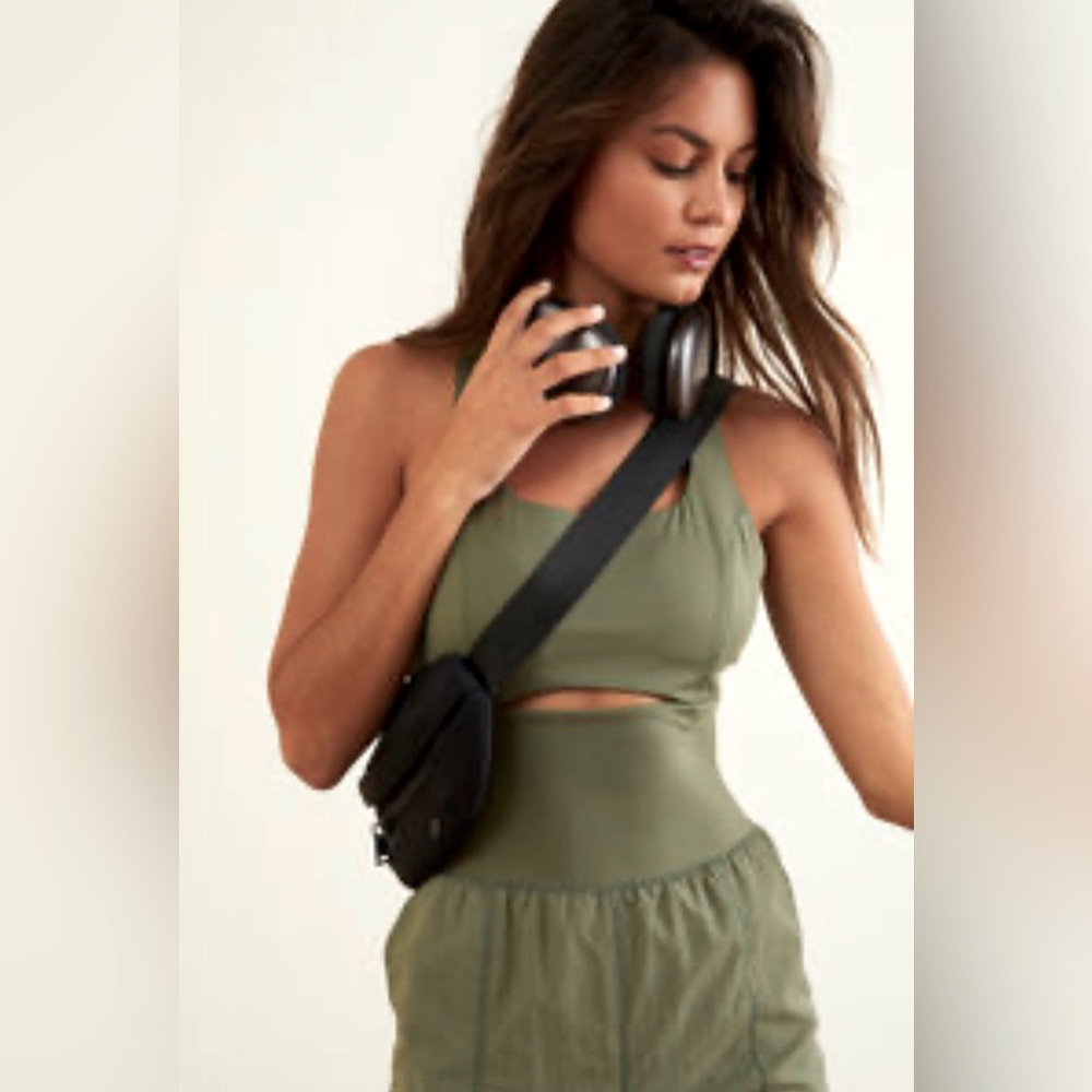 NWT Altar’d State Revival ball out one-piece, Size M, color: olive - Picture 2 of 13